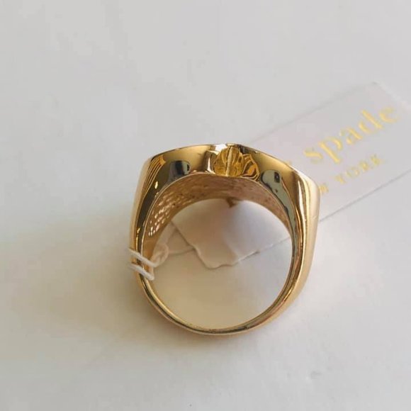 NWT Kate Spade pink heart ring - Picture 2 of 2